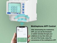 Фотоэлектрический счетчик Tuya WiFi 3P4W