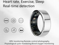 S2 Health Exercise Sleep Monitoring Smart Ring Photography Black Technology Waterproof Bluetooth Ring Heart Rate Blood Oxygen Pressure 7 чёрный