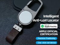 Брелок Anti Lose Tracker работает с Find My APP Напоминание для iPhone Устройство Smart GPS Bluetooth Locator для Apple MFI Rated