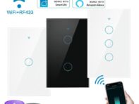 Сенсорный выключатель Tuya Smart WiFi американского стандарта