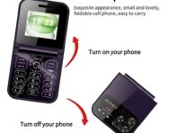 F15 Mini Mini Flip Мобильный телефон с двумя SIM-картами Женский раскладной мобильный телефон Маленький раскладной мобильный телефон синий
