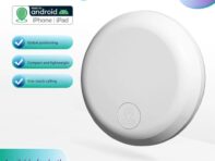 Smart Key Finder Locator GPS Tracking Device Bluetooth Anti Lost Tag Alarm Reminder Works with Apple and Android For Find Pets розовый