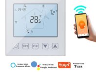 KETOTEK 16A/3A WIFI умный комнатный термостат электрический подогрев пола регулятор температуры голосовое сенсорное управление