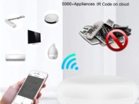 Tuya Wi-Fi ИК-пульт дистанционного управления Smart Universal для ТВ-кондиционера Alexa Remote Control Работа с Google Home Яндекс Google белый