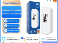 Интеллектуальный датчик температуры и влажности Tuya WiFi