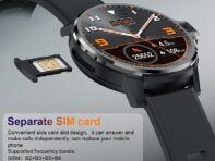 4G SIM-карта Ips-экран Умные часы GPS 1 ГБ + 16 ГБ 1050 мАч Двойная камера и система Спортивные умные часы 1