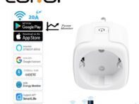 Corui Tuya умная Wi-Fi вилка питания EU 20a с монитором мощности