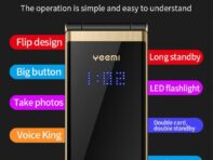 Yousheng 1 комплект M2 телефон-раскладушка с двумя SIM-картами
