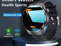 SACOSDING Смарт-часы мужские многофункциональные NFC Bluetooth звонки спортивные часы с измерением сердечного ритма и артериального давления AMOLED-экран IP68 водонепроницаемые часы