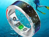 X2 Smart Health Ring Heart Rate Blood Кислород Температура Сон Тренировка Кольцо Bluetooth Touch Видео Музыка Фотография 6 чёрный