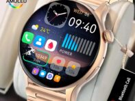 2024 Bluetooth Call Женские Смарт-часы Фитнес IP68 Водонепроницаемые Мужские Смарт-часы Женские AMOLED Полные Сенсорные Часы + коробка Для Android IOS