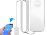 1 Pack WiFi Water Leak Detector APP Control 85DB Water Sensor Alarm IP67 Waterproof Battery