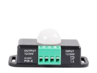 Главная Электрический PIR Motion DC 12V-24V 8A Датчик Корпуса Автоматический Переключатель Для Светодиодной Ленты чёрный