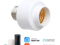 Tuya Smart Slampher Wi-Fi Умный держатель лампочки E27 Беспроводной держатель лампы Таймер реального времени для Smart белый