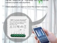 Tuya WiFi модуль жалюзи переключатель рольставни мотор Smart Life приложение дистанционное управление голос белый