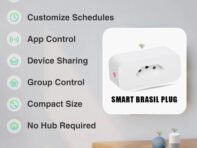 Tuya 16A Бразильский стандарт WiFi Умная розетка с монитором мощности Smart Life APP Умная розетка Голосовая работа для Google Home Alexa TUYA 16A