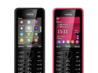 Восстановленный оригинальный мобильный телефон Nokia 301 с двумя SIM-картами 1 sim simple set чёрный