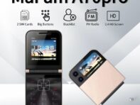 Мини-раскладной мобильный телефон с двумя SIM-картами