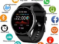 2024 Новые умные часы для женщин и мужчин с полным сенсорным экраном Bluetooth 5.2