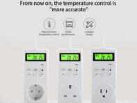 Wireless Smart Socket Thermostat Detachable Thermostats Backlight