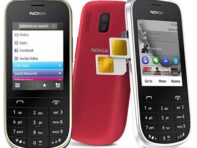 Восстановленный оригинальный мобильный телефон Nokia Asha 202