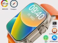 Роскошные NFC Smartwatch Amoled Screen Всегда показывают время Bluetooth Call Ultra Watch Series 10 Часы Мужчины Спорт Здоровье Женщины Smart Watch
