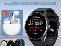 YurKem мужские умные часы Bluetooth трекер звонков монитор сердечного ритма спортивные женские умные часы мужские часы для Android IOS