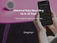 Matter Умный дом Монитор температуры и влажности Датчик дисплея E-ink BT Совместимый Apple Mi Home