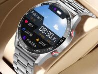 ECG+PPG Bluetooth Call Smart Watch Men Laser Health Blood Pressure Fitness Sports Watches Man Sports Waterproof Smartwatch+Box