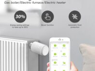 ZigBee3.0 Термостатический радиаторный клапан Интеллектуальный термостат Контроллер температуры Еженедельный программируемый