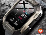 LUCKYSTART Смарт-часы Мужские плавательные спортивные шагомер Фитнес-трекер IP68 Водонепроницаемые Bluetooth Смарт-часы для Samsung Huawei iOS silicon чёрный