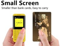 Супер маленький карманный телефон с 3 SIM-картами