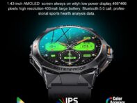 AMOLED Смарт-часы для мужчин 400 мАч голосовой помощник циферблат Bluetooth вызов музыка пульс IP68 водостойкий таймер спортивные умные часы