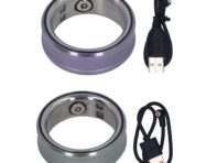 Смарт-кольцо слежения за сном IP68 водонепроницаемый мониторинг упражнений магнитная зарядка носимый фитнес-трекер Purple #20