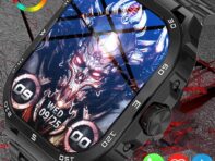 SACOSDING Мужские Уличные Смарт-Часы Беспроводная Зарядка Компас 2.1 Дюйма HD BT Вызов AI Голос Модные Спортивные Фитнес-Трекер Мониторинг Здоровья Смарт-Часы