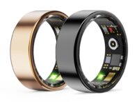 R11M Smart Ring Фитнес-кольцо Bluetooth-совместимое 5.0 Спортивное кольцо для здоровья 10 розового золота