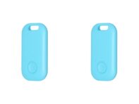 Совместимый с Bluetooth глобальный трекер с функцией напоминания о потере для AirTag (Голубое небо)