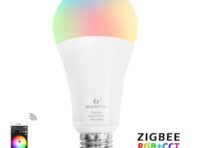 GLEDOPTO E27 12 Вт Умная полноцветная светодиодная лампа Zigbee с управлением RGB + CCT
