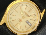 REFURBISHED CITIZEN AUTOMATIC 8200 JAPAN MENS ORIGINAL DIAL WATCH A431471-2 R107-a431471