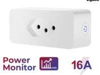 Бразилия Монитор мощности 16a Tuya Smart Zigbee Розетка Беспроводная розетка с адаптером таймера Голосовая работа с Alexa Google Home