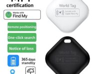 Smart Bluetooth GPS Tracker Locator Work with Find My APP ITag Anti Lost Reminder Device MFI Locator Car Key Pet Kids Finder