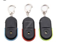 Wireless 10m Anti-Lost Alarm Key Finder Locator Keychain Whistle Sound With LED Light Mini Anti Lost Key Finder красный