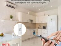Tuya/ZigBee WiFi temperature and humidity sensor indoor smart home smart life work with Alexa Google Assistant voice control
