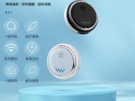 Трансграничный эксклюзивный локатор браслета Bluetooth устройство анти-потерянный двухсторонний локатор анти-потерянный белый
