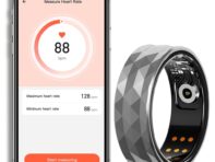 R12M Smart Ring IP68 Водонепроницаемый монитор сердечного ритма сна и кислорода в крови Фитнес-кольцо Трекер активности и сна для Android iOS
