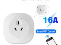 Умная розетка Tuya австралийского типа Wi-Fi работает с голосовой розеткой Google Home Alexa