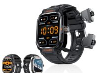 Умные часы Rainbuvvy GT55 с Bluetooth-наушниками TWS и полным сенсорным экраном