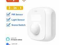 Doodling Smart WiFi/Zigbee PIR и переключатель с датчиком освещенности — функциональность 3-в-1 с дистанционным управлением Zigbee Type