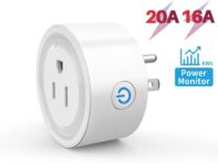 16a 20a Tuya Smart Zigbee Розетка Us Plug Беспроводная розетка управления с функцией таймера монитора энергии Работает с Alexa Google Home