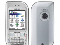 Восстановленный оригинальный мобильный телефон Nokia 6670 Simple Set серебряный